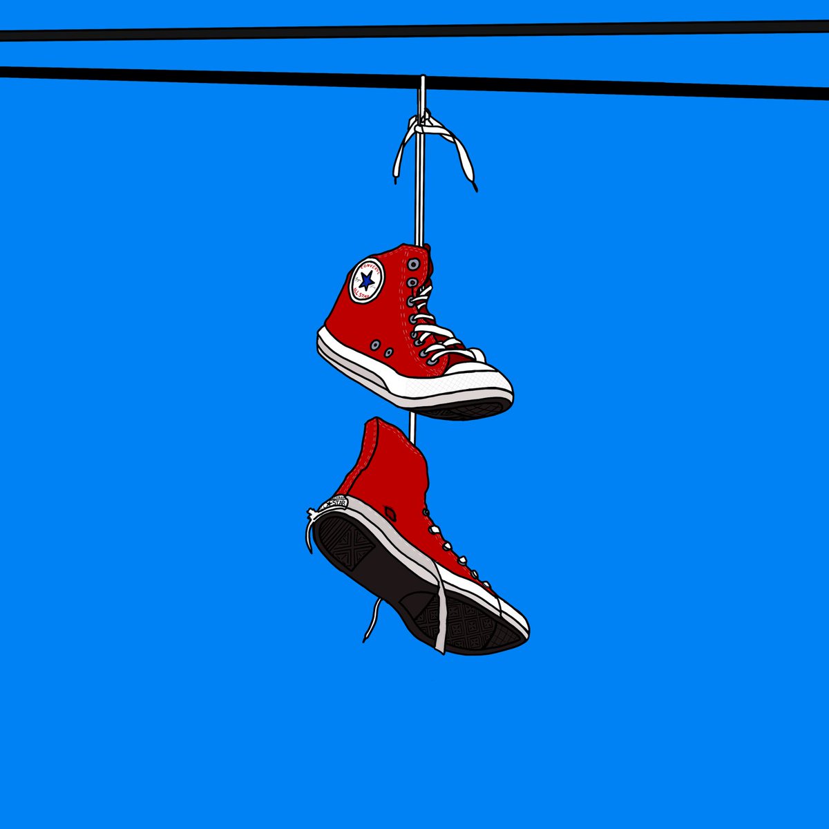 OnTheLineNFT's tweet photo. @MrsMarlaa Check out the newest OnTheLine piece on Rarible! Converse All-Star OnTheLine NFT! #nftart #raribleNFT https://t.co/kEXr3vztKG