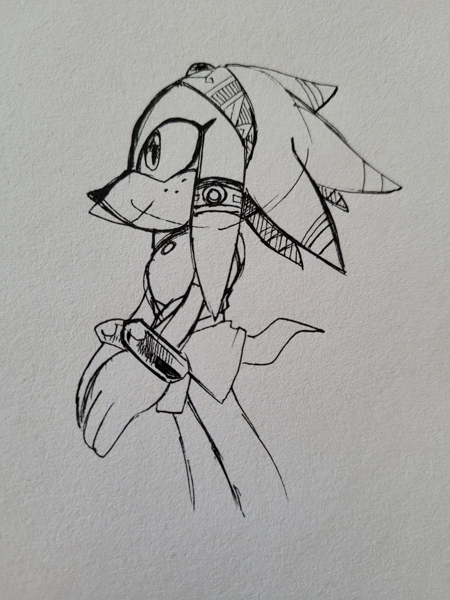 Drew some tempies this morning. Also drew a concept for bess' wedding look, but i think ill keep that secret until we get there 🤫😉