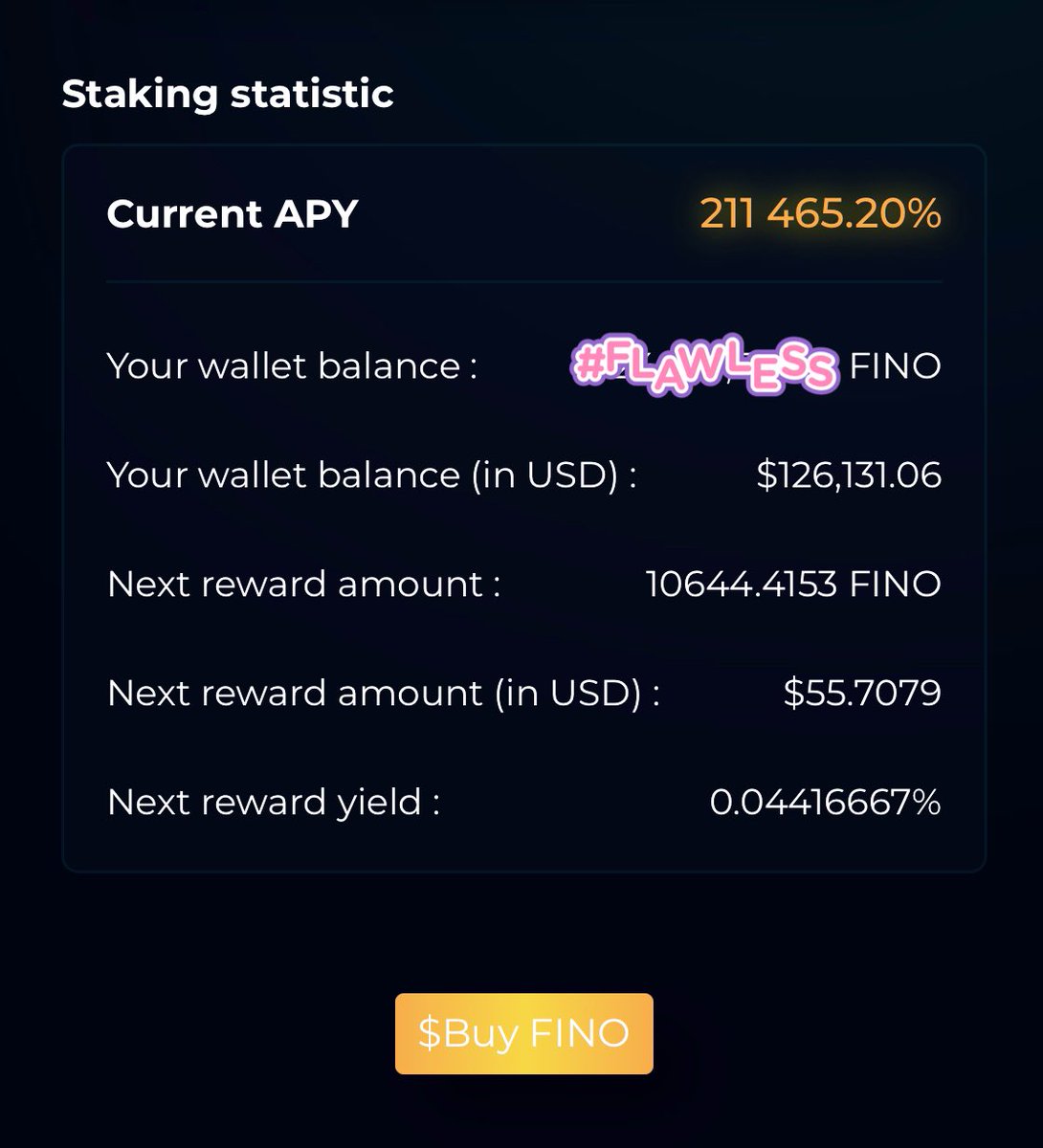 From Mr. Dave Feb 21:

I am very happy that my investment has become $126,131 from the initial $20,000. All just happened in less than 10 days. Long way to GO!

$FLOKI $SHIB $DOGE $TITANO $LIBERO $FINODAO