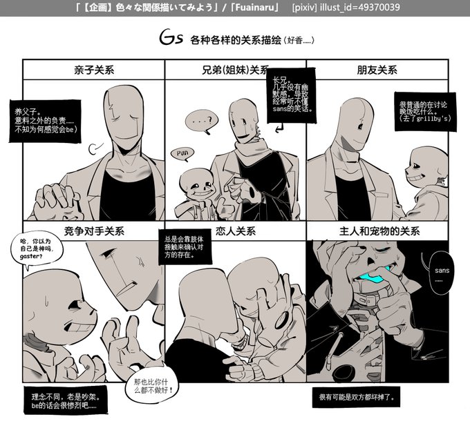 一些gs关系描绘… 