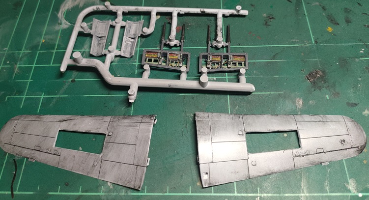 WartsNAllModels's tweet photo. Another big https://t.co/FDQNLwz3tQ
 starts in 30 minutes (7am Aust CDT, 8.30pm GMT, WET) we're #mounting the #gunbays and #wingassembly on the #Typhoon, and #prepping the #Hampden for its #blackcoat. Come, watch, and chat! #scalemodels #ww2 #aircraft #airfixmodels #RAF  #hobby https://t.co/bMYWBXD2Cq
