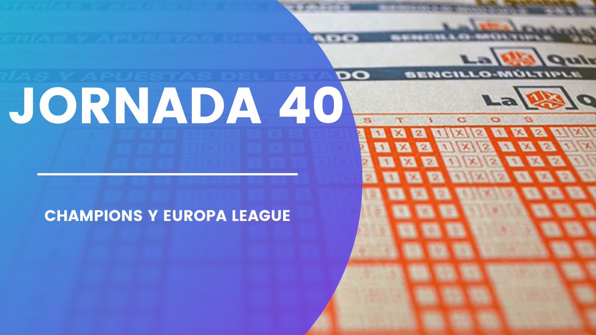 ⚽️JORNADA 40⚽️
🏆La Quiniela 1X2🏆
🔥Mi pronóstico aquí👇🏻
youtu.be/8K8mgamnzYM
#LaQuiniela #LocoQuiniela #1X2 #BOTE #suerte #laliga123 #elplenoalquince #laliga #laliga123