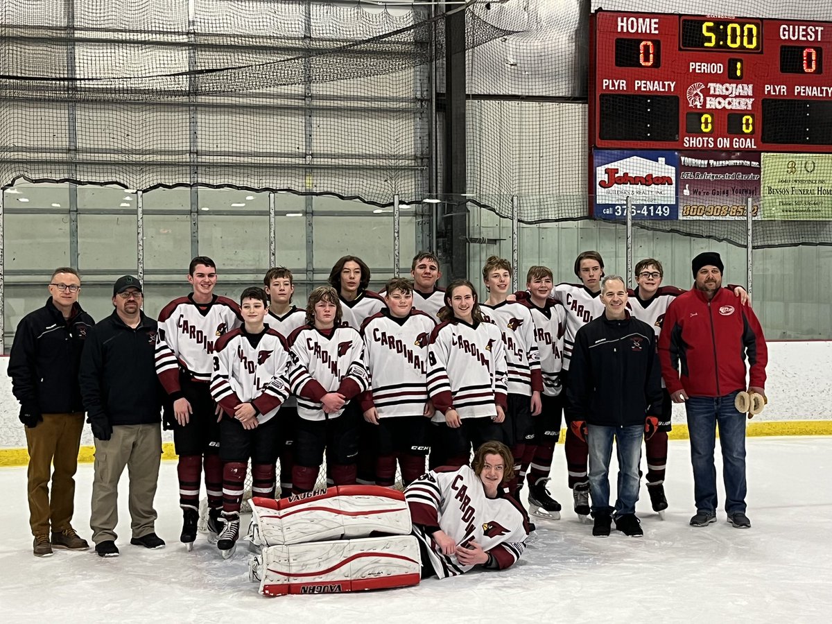 NussLorie's tweet photo. Heading to Regionals! Very proud of the Fairmont Bantam Hockey Team! https://t.co/Jw6KRRJQqi