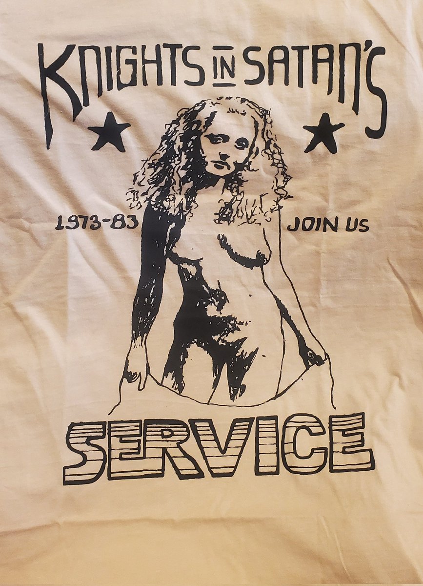 petemosq's tweet photo. A "Tongue in Cheek" shirt from @john5guitarist for the fan club. If you know you know. 😉 #KISS #knightsinsatansservice #john5 https://t.co/RbfrmiJwcr
