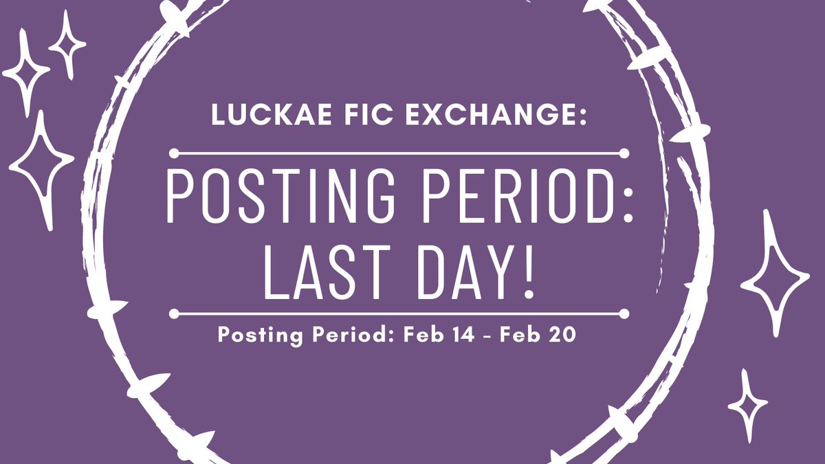 luckaeexchange's tweet photo. So many wonderful works have been posted in the past week! We can't wait to see who the authors behind them are—it's the last day of the anonymous posting period! https://t.co/bcli5fAoUE