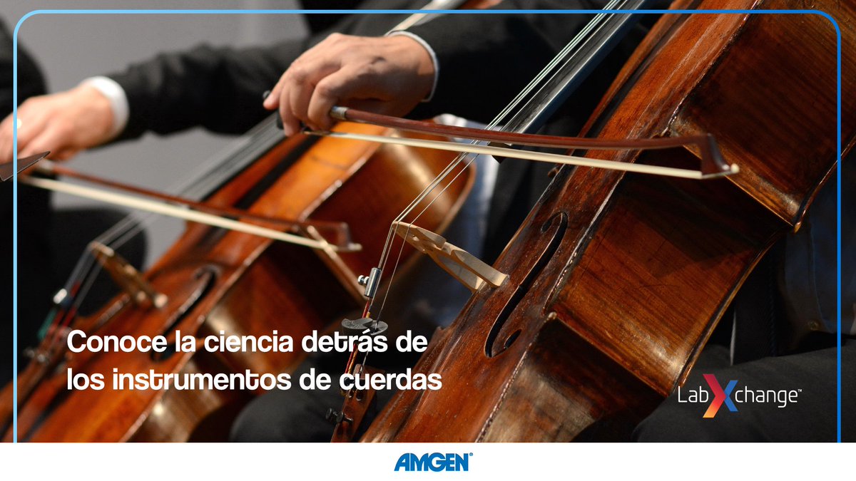 AmgenMexico's tweet photo. Los conceptos científicos están en muchas cosas que disfrutamos como la música. Este video de la biblioteca @LabXchange explica los principios fundamentales de cómo los instrumentos producen sonidos de diferentes volúmenes y tonos. https://t.co/cb7AWqt3sg
#ScienceMadePossible https://t.co/Fc1OpajjtW