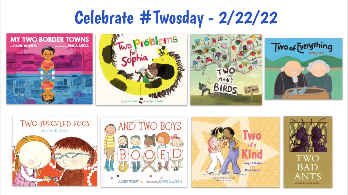 ICYMI: Tuesday is #Twosday! A perfect time to read aloud a book with 'two' in the title! Thanks @d61kasanders for reminding me about Two of Everything! #204Reads 📚💛 @DavidOBowles @KokilaBooks @jimaverbeck @YasmeenMay @CindyDerby @Jennifer_K_Mann @SophieBlackall @MattPhelanDraws