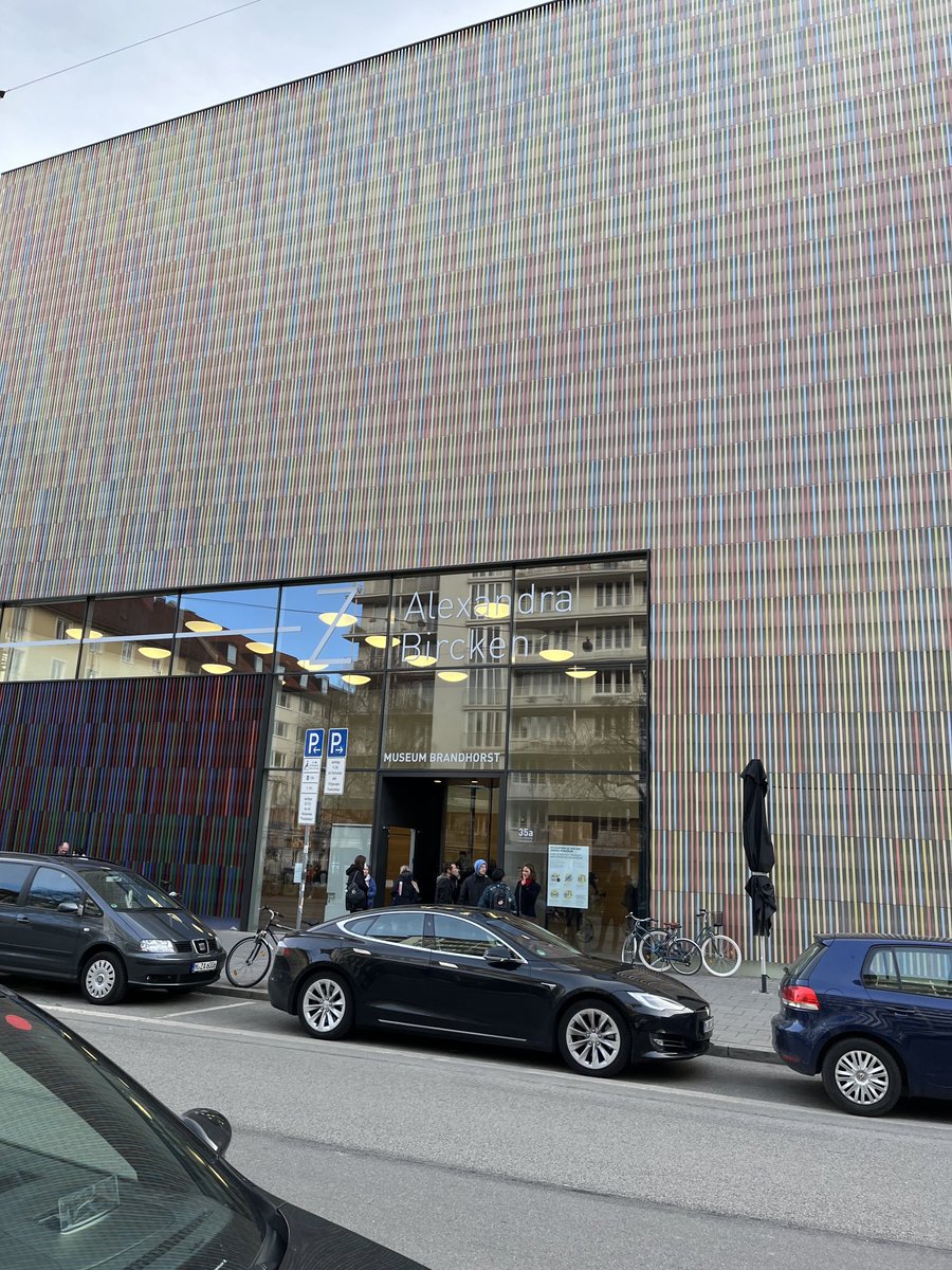 Besuch im Brandhorstmuseum, parken like a Boss 😎