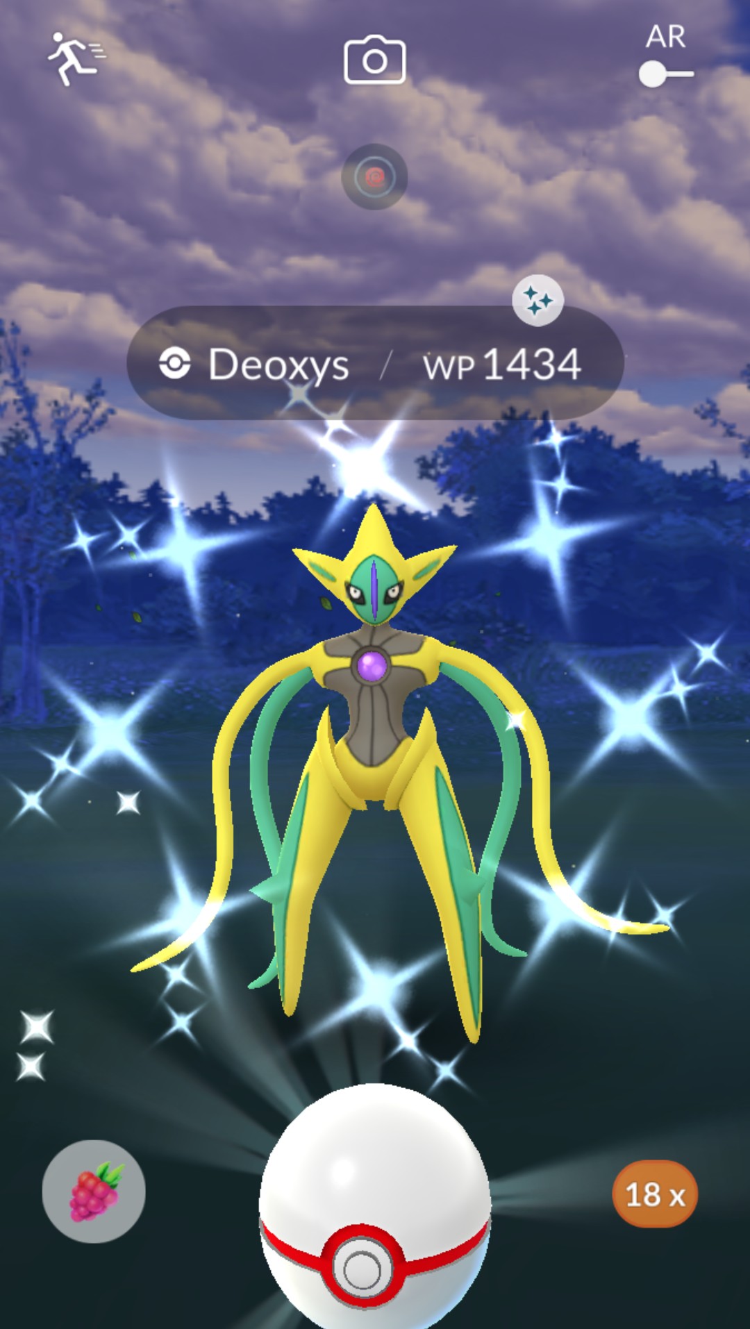 Pokemon shiny deoxys attack