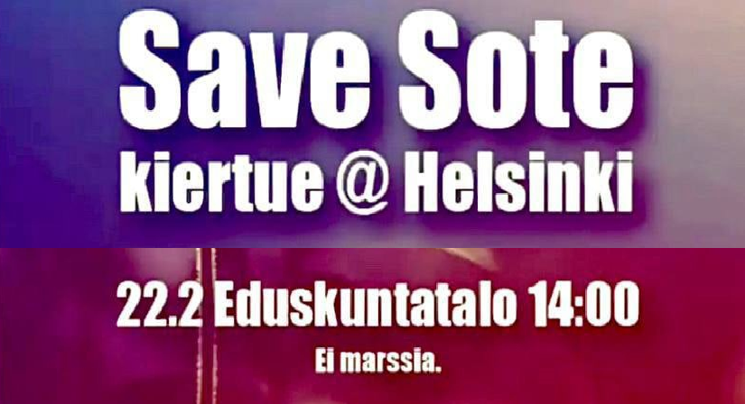 HuuhtanenPanu's tweet photo. #SaveSote -kiertueen MIELENOSOITUS ti 22.2.22 klo 14 #Eduskuntatalo'lla.
Käymme puolustamassa #hoitajat:ien työssäkäymisoikeutta ilman #pakkorokotukset:ia!
Tuohon aikaan #kansanedustajat ovat paikalla. https://t.co/uYfESvFP0d