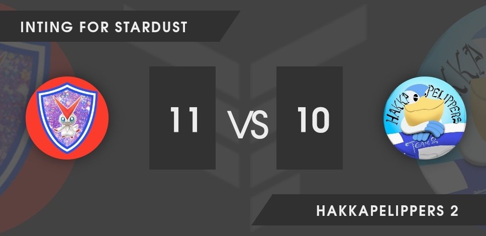 A close but beautiful victory, gg to the Hakkapelippers 2 for their games! 
<a href="/BdnPaulo/">Paulocycling 🇫🇷</a> and Wark are our MVPs, and congratulations to Paulo for the 50 Faction wins 👀