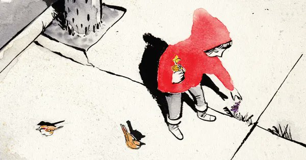 themarginalian's tweet image. Sidewalk Flowers – an illustrated ode to the life-expanding art of noticing amid a culture of obsessive distracted productivity themarginalian.org/2015/03/17/sid…