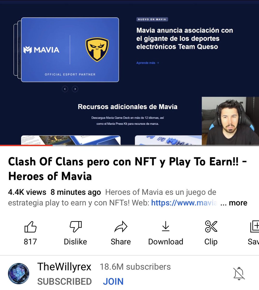 Welcome to the family! <a href="/WillyrexYT/">Willyrex</a> 🎉