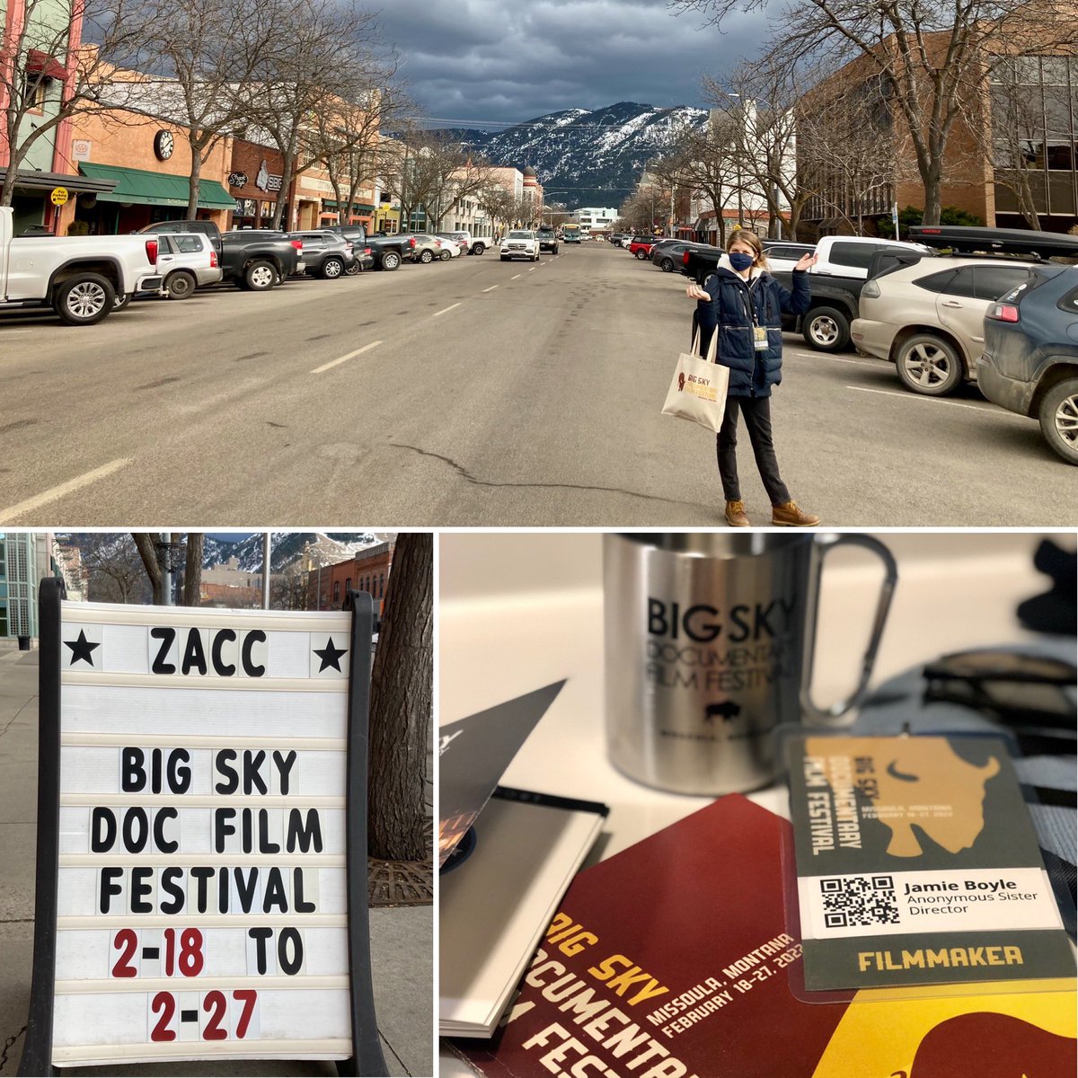 AnonSisterFilm's tweet photo. #AnonymousSister Director @jamielboyle has arrived @BigSkyDocFest! 

#bsdff #bigskydocfest #filmfestival https://t.co/wSfEyBcTFa