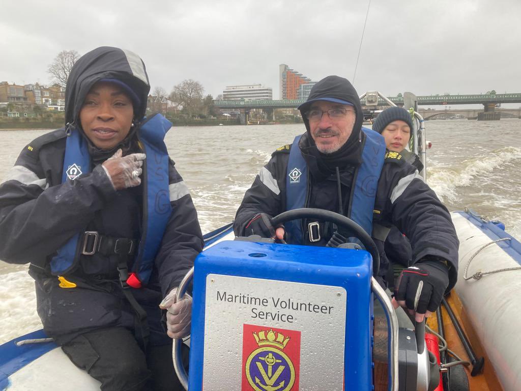 A good day of training. Some boat handling and navigation exercises, with a little bit of adverse weather thrown in. Good work by all the crew.