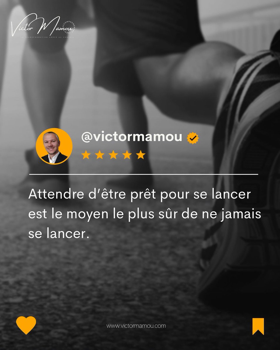 victormamou's tweet photo. Lancez avec le peu de ressources dont vous disposez aujourd’hui, vous vous améliorez en chemin 🔥
.
.

.
.
.
.
.
.... https://t.co/D0POfoW4Rj