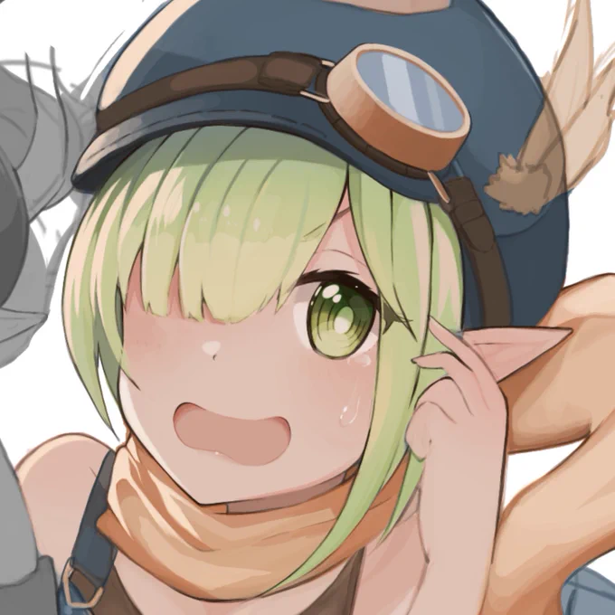 進捗です~お顔塗り塗り~ 