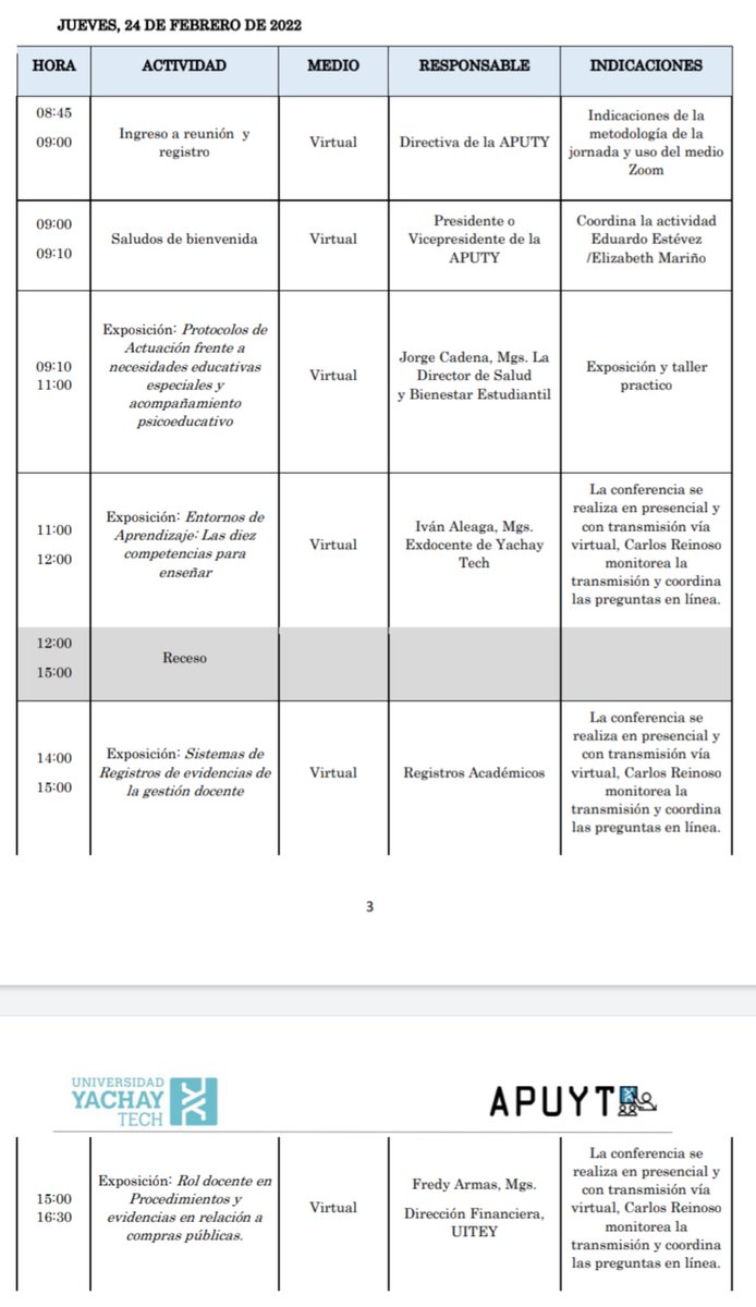 Asoc. de Profesores de la Universidad Yachay Tech tweet media