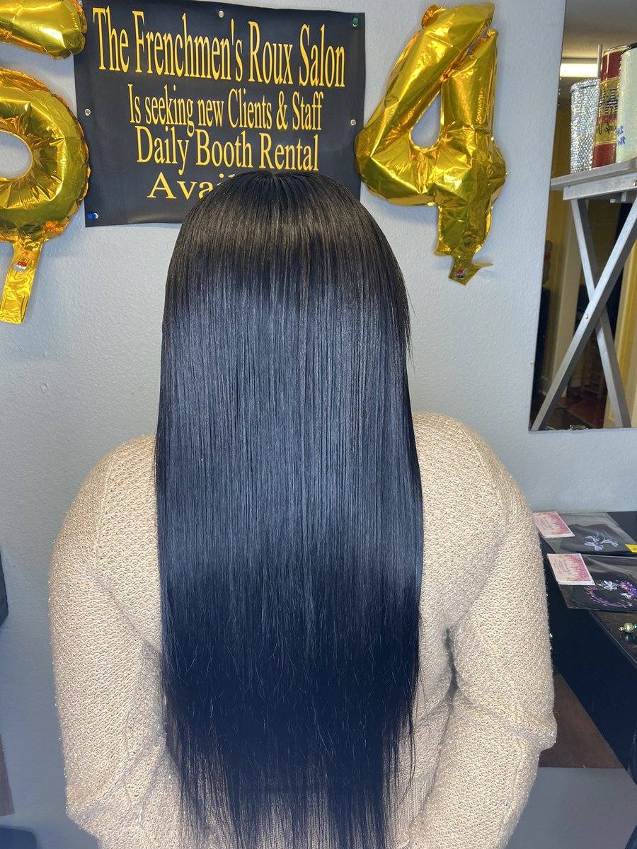 cedricshawn's tweet image. Book The Look 💛💙 “Traditional Sew-In” #nolastylist #sewins #traditionalinstall #silkpress
