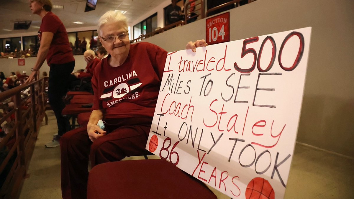 We saw you and heard you! Thank you so much for making the trip!