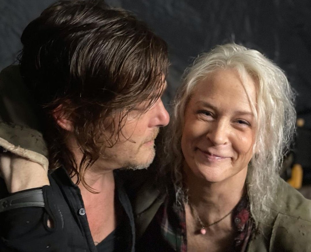 Why do I have a feeling we are all going to cry when we see this scene?  I feel like it starts off bad, Carol starts crying then Daryl finally admits he loves her.  They have one of those kisses with really emotional music or song, move back and smile.  #Caryl 
<a href="/wwwbigbaldhead/">norman reedus</a>