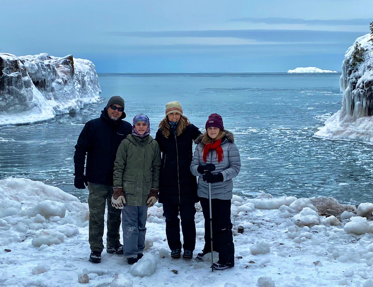 Hard to tell. Are we in the Artic or the UP? 🥶
