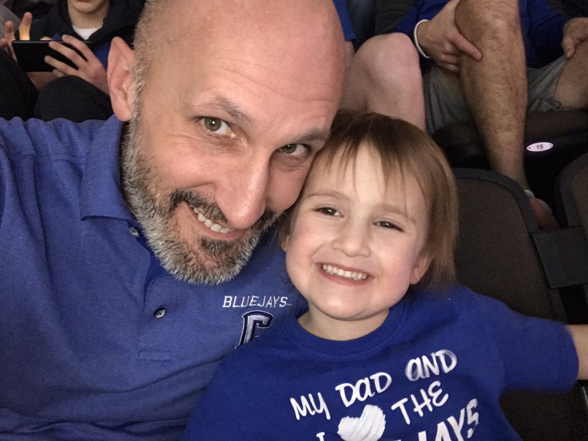 sciencegray's tweet photo. She’s been asking everyday for the last week if it was game day. @#GoJays https://t.co/pEbjSAfM0v