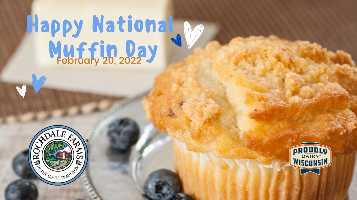 Happy National Muffin Day! #handrolledbutter #madeinwisconsin #coopexclusive