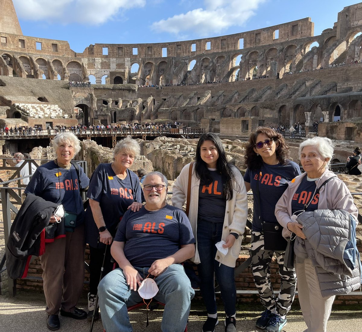 AssocITMan's tweet photo. #CautionaryTale Don’t wait to be told you’re dying to start living. 3rd #sevenwonder in 6 months #IAmALS #ALS #NotTodayALS #NoWhiteFlags #BucketList https://t.co/opvW3r7HlO