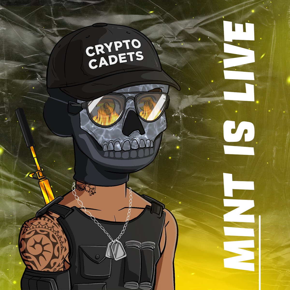 Crypto Cadets | MINT LIVE! 🪖 tweet media