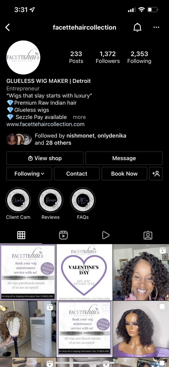 AnikaBe313's tweet photo. My Daughter wig business, she would like to use the money to expand her services for women who are experiencing alopecia and hair loss from cancer treatment. https://t.co/kbRFcFl7NM
