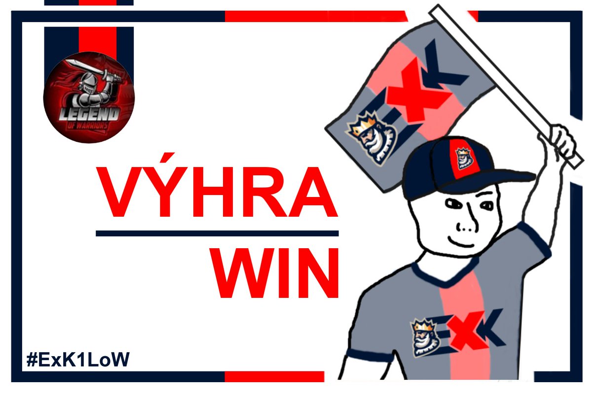 🇨🇿 Dnešní výhrou 2:1 jsme si zajistili Play - Off na Low League!

🇬🇧 After todays 2:1 win, we're locked into Play - Offs at the <a href="/LoWOP/">lowopas</a>'s League!

⭐ MVP <a href="/SusiCZ7/">ŠušiCZ</a>
GGs <a href="/DarknesseSport9/">Darkness eSports</a>  : D

#ExK1LoW