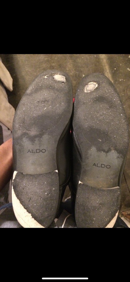 Looking back at a journey…first starting out in news, I was making NO money. Couldn’t afford new dress shoes so I had to rock the same ones day in &amp; day out. So much so..my dress socks touched the pavement.

I kept going.

Just telling y’all..stay hustlin. It’ll get better.