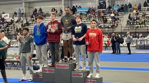 Congratulations to Josh Seaton on 5th place at States ❤️💛