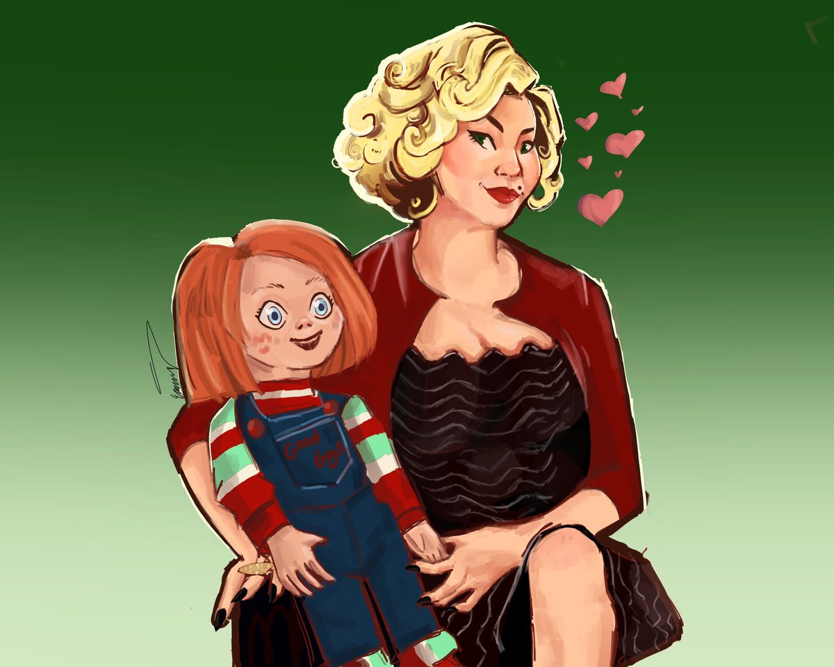 fridaquesadilla's tweet photo. I’m getting faster at doing these and it scares me at least @JenniferTilly is making me better at drawing https://t.co/hc0NDXlrzr