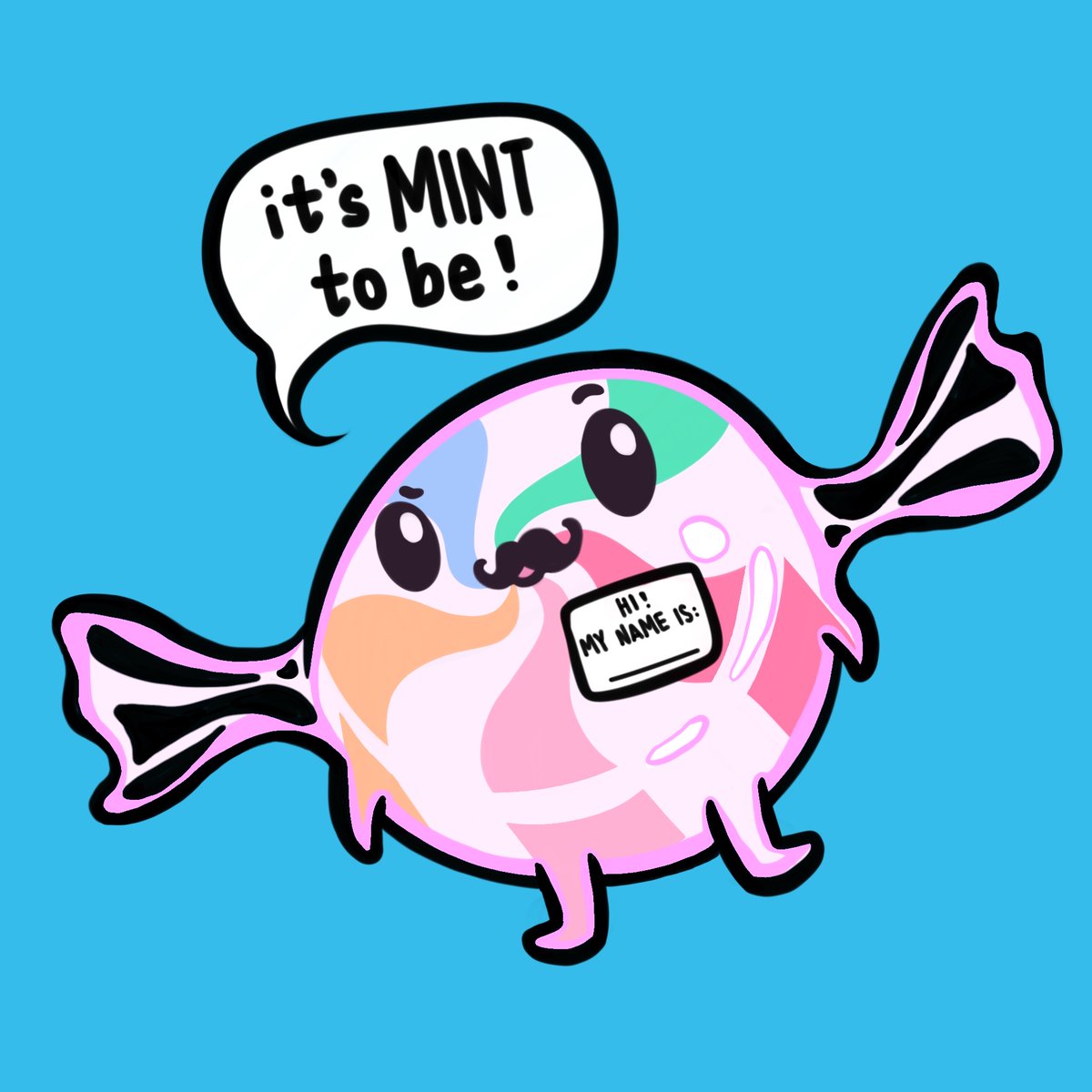 Follow &amp; join our discord for a chance to win a free Encouragemint! It's Mint to be 😉 discord.gg/qwvFEPSJ