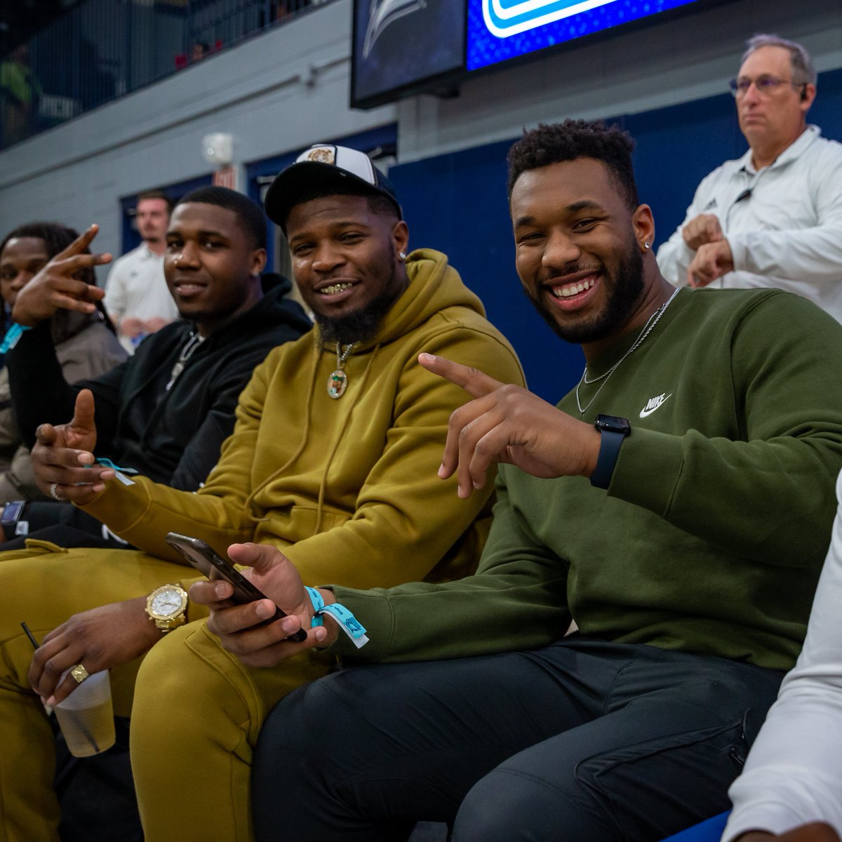 Good to see <a href="/x_jay6/">Raymond Johnson III</a> &amp; <a href="/rashadtbyrd/">Rashad Byrd</a> in the 'Boro yesterday!!

#HailSouthern