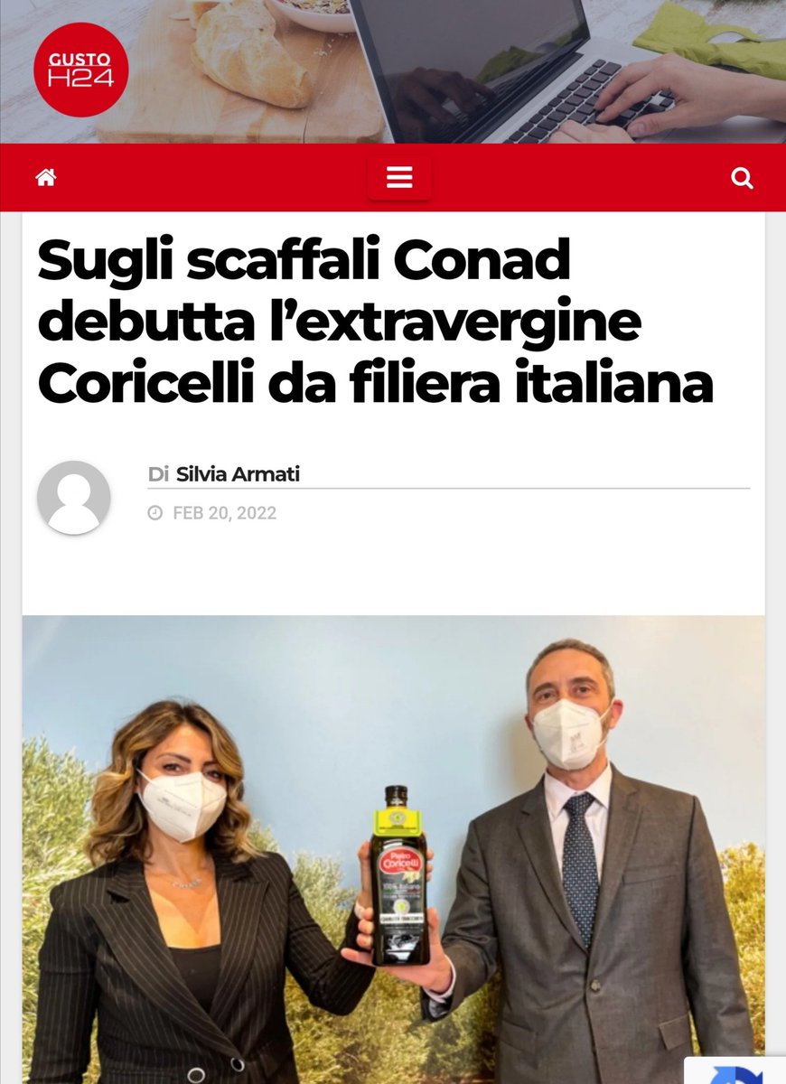 EdTroiano's tweet photo. Sugli scaffali @Conad debutta l'extravergine Coricelli da filiera italiana
Via alle vendite Supermercati PAC2000 a Conad, dell' olio evo made in italy di @PCoricelli.
I commenti di Chiara #Coricelli e @rossimassi1
Su @GustoH24:
https://t.co/ewU1OlzsPV
@sassi_mario @pino_zuliani https://t.co/rvRjzuncwh