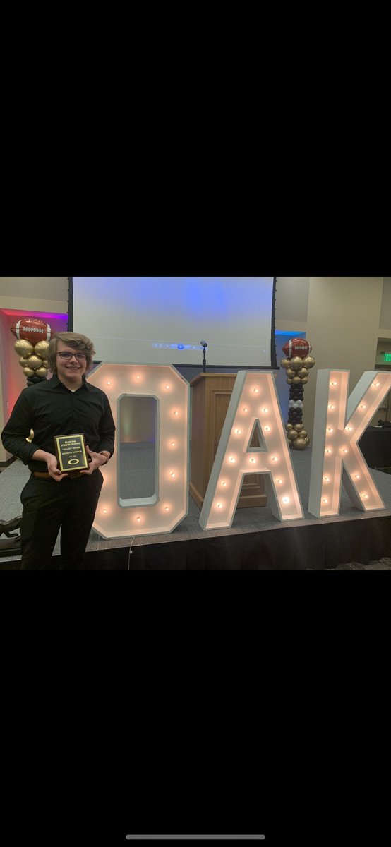 dobson_sierra's tweet photo. Super proud of my twin brother for getting the #allinaward most deserving person I know.@BriskoeD https://t.co/XETLcRo2mj