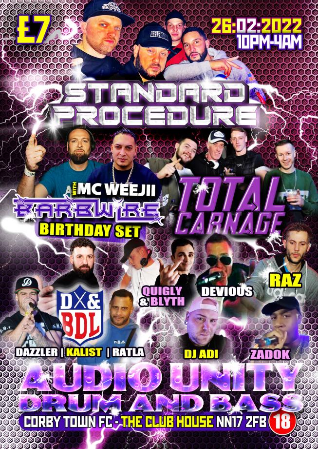 djbarbwire's tweet photo. GET YOUR TICKETS HERE FOR AUDIO UNITY's NEXT EVENT HERE (No booking fee):
https://t.co/Vxt0fXyHQN

https://t.co/pcCbaiRKTB https://t.co/TYKf2Jjuhp