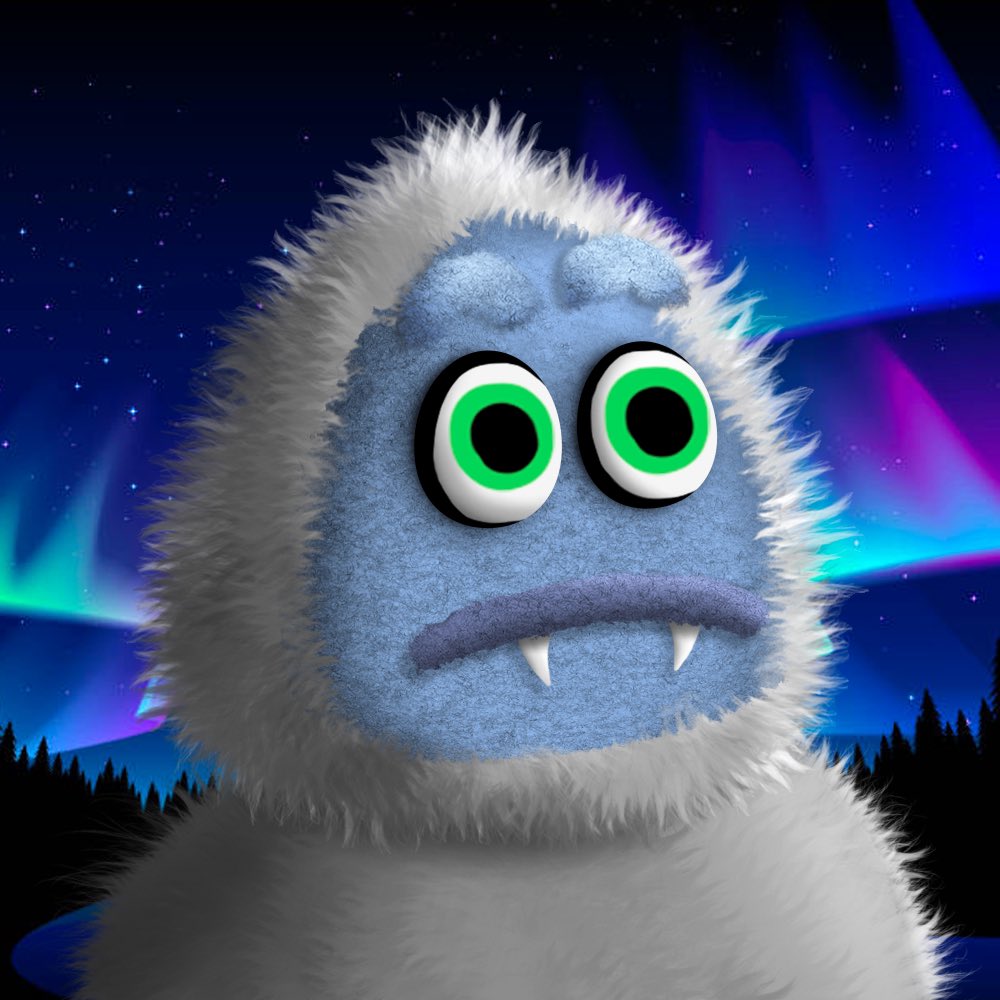 WillitBeard's tweet photo. What if a @grumpetsNFT and a @super_yeti had a love monster? https://t.co/Sa6Xl1bcMJ
