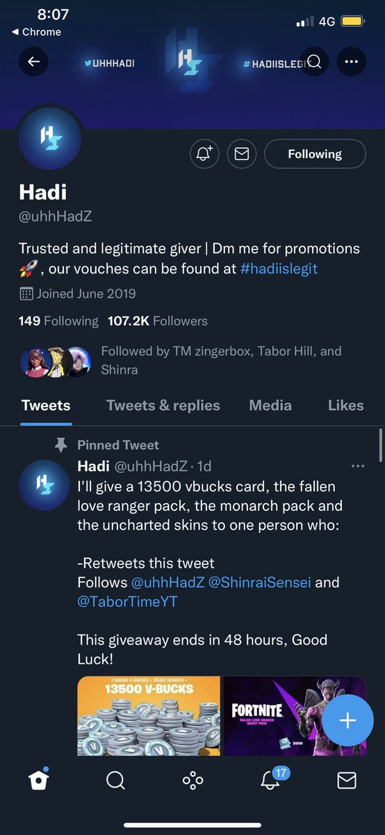 tm_haze's tweet photo. @uhhHadZ @ShinraiSensei @TaborTimeYT Good luck to everyone https://t.co/X1BN1gPita