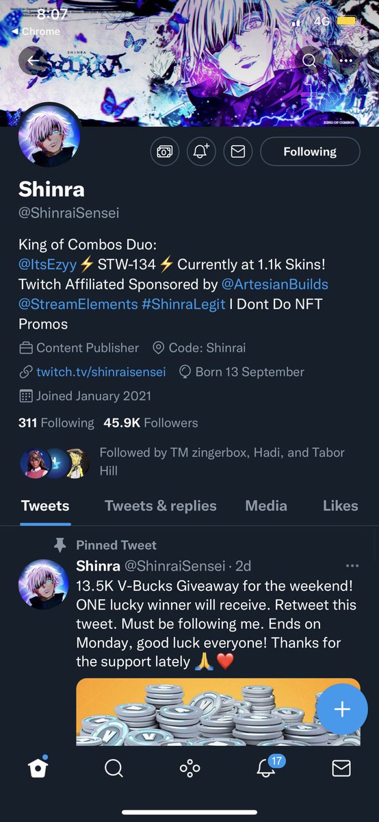 tm_haze's tweet photo. @uhhHadZ @ShinraiSensei @TaborTimeYT Good luck to everyone https://t.co/X1BN1gPita