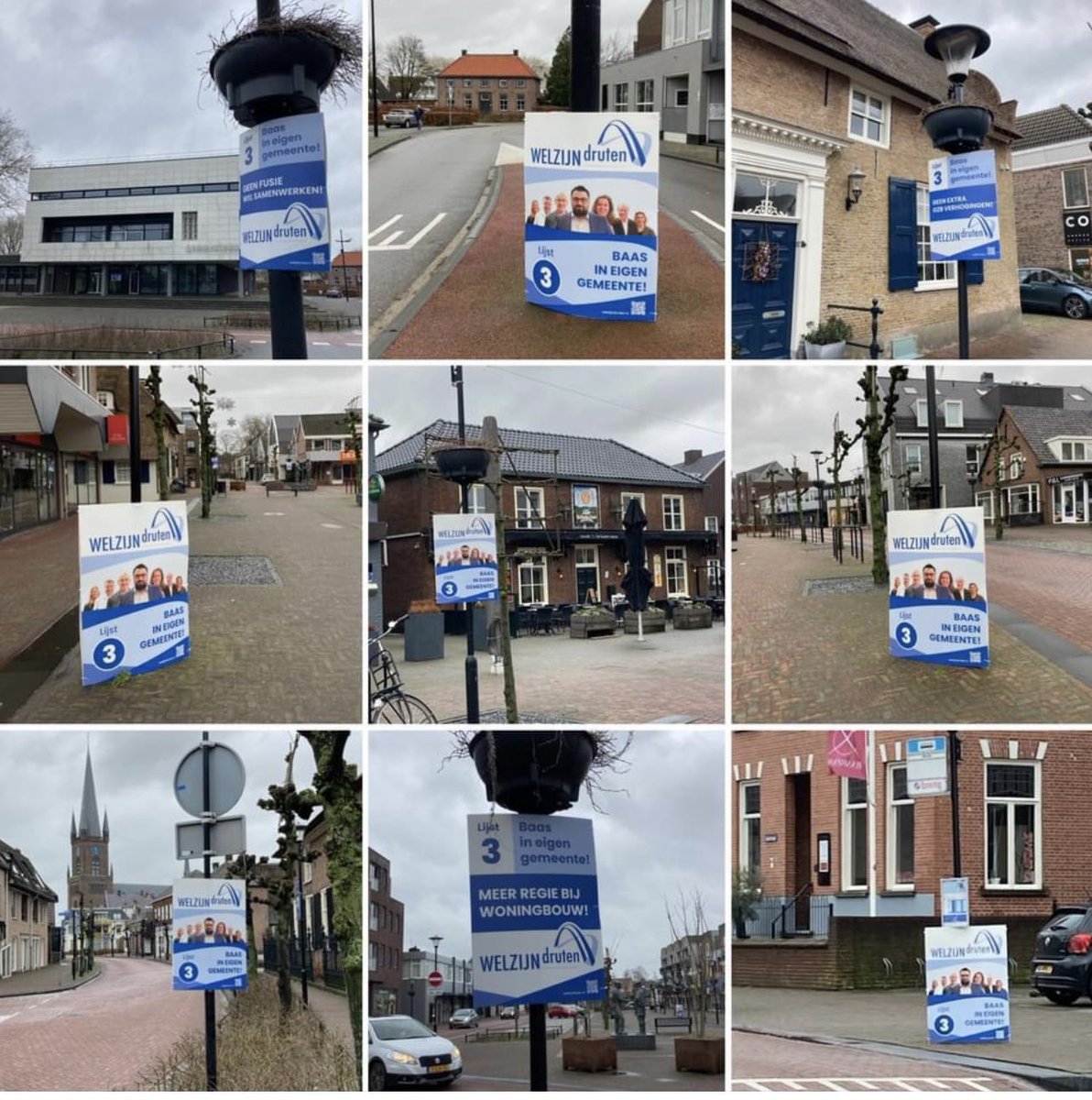 #WelzijnDruten #gemeenteraadsverkiezingen #campagne #Druten #Baasineigengemeente
