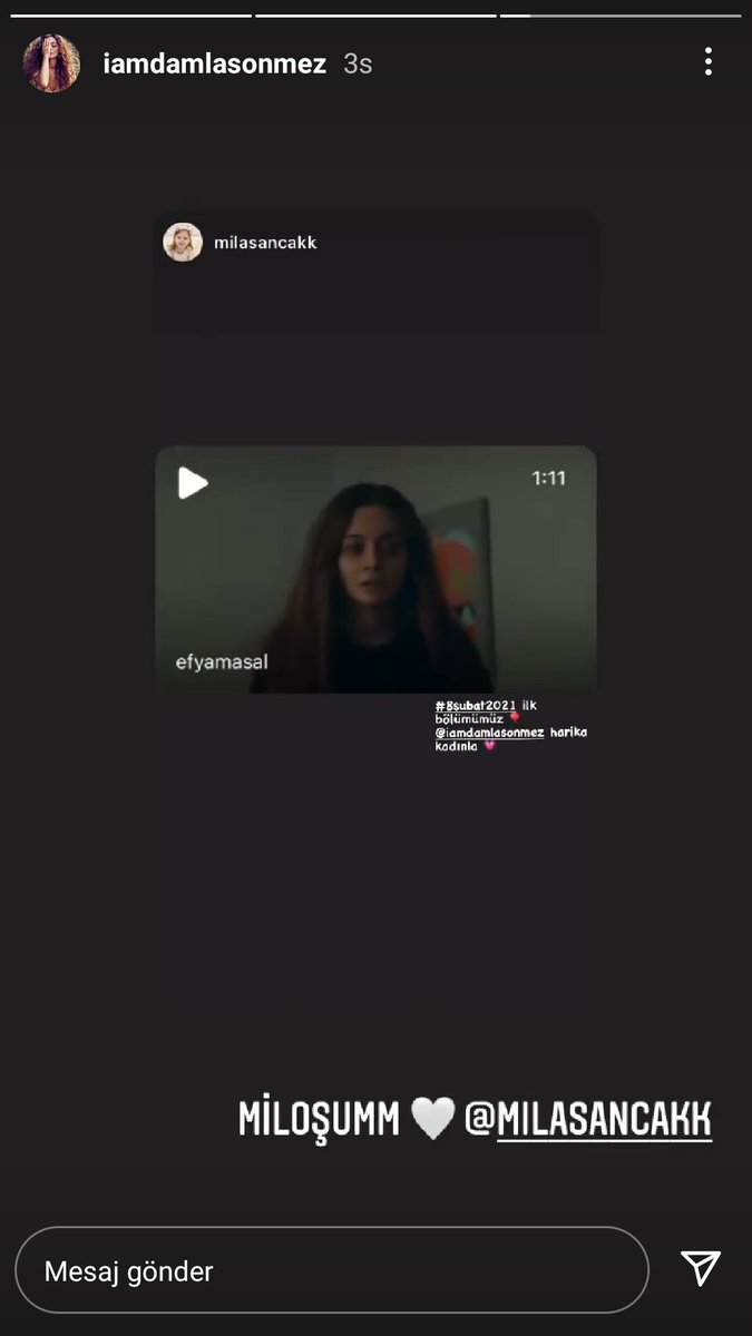 _Ayliz05's tweet photo. Yaaa 🥺🥺 #DamlaSönmez  #MilaSancak #EfMas https://t.co/i4zSIzerPn