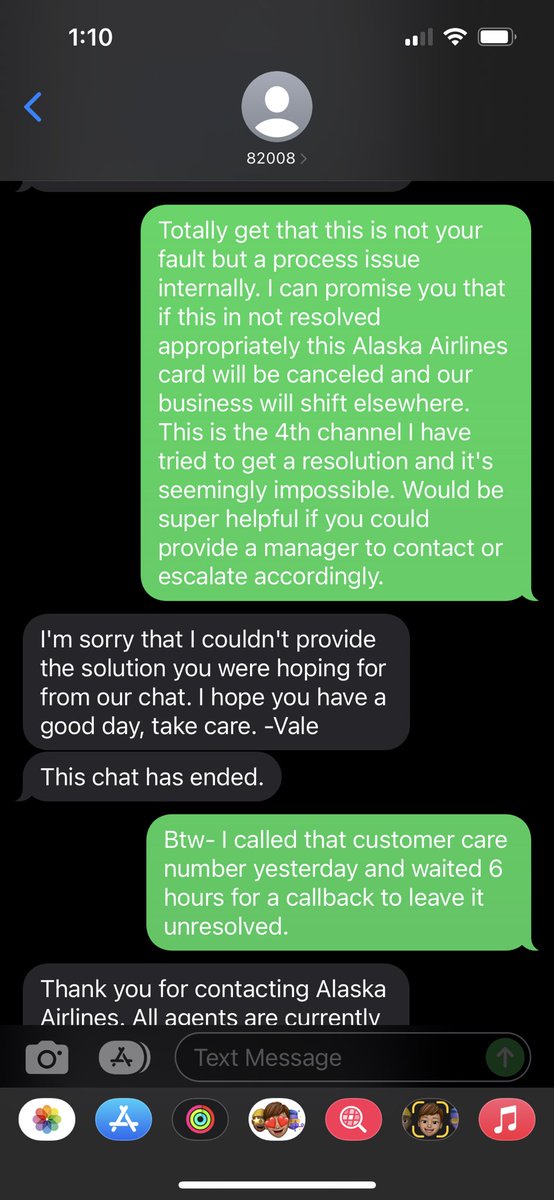 AdamBomba's tweet photo. .@AlaskaAir Having a tough time here resolving a issue. Would be nice to have access to the money we paid to shift plans during a #pandemic and #covid https://t.co/dWfEkJZHsk
