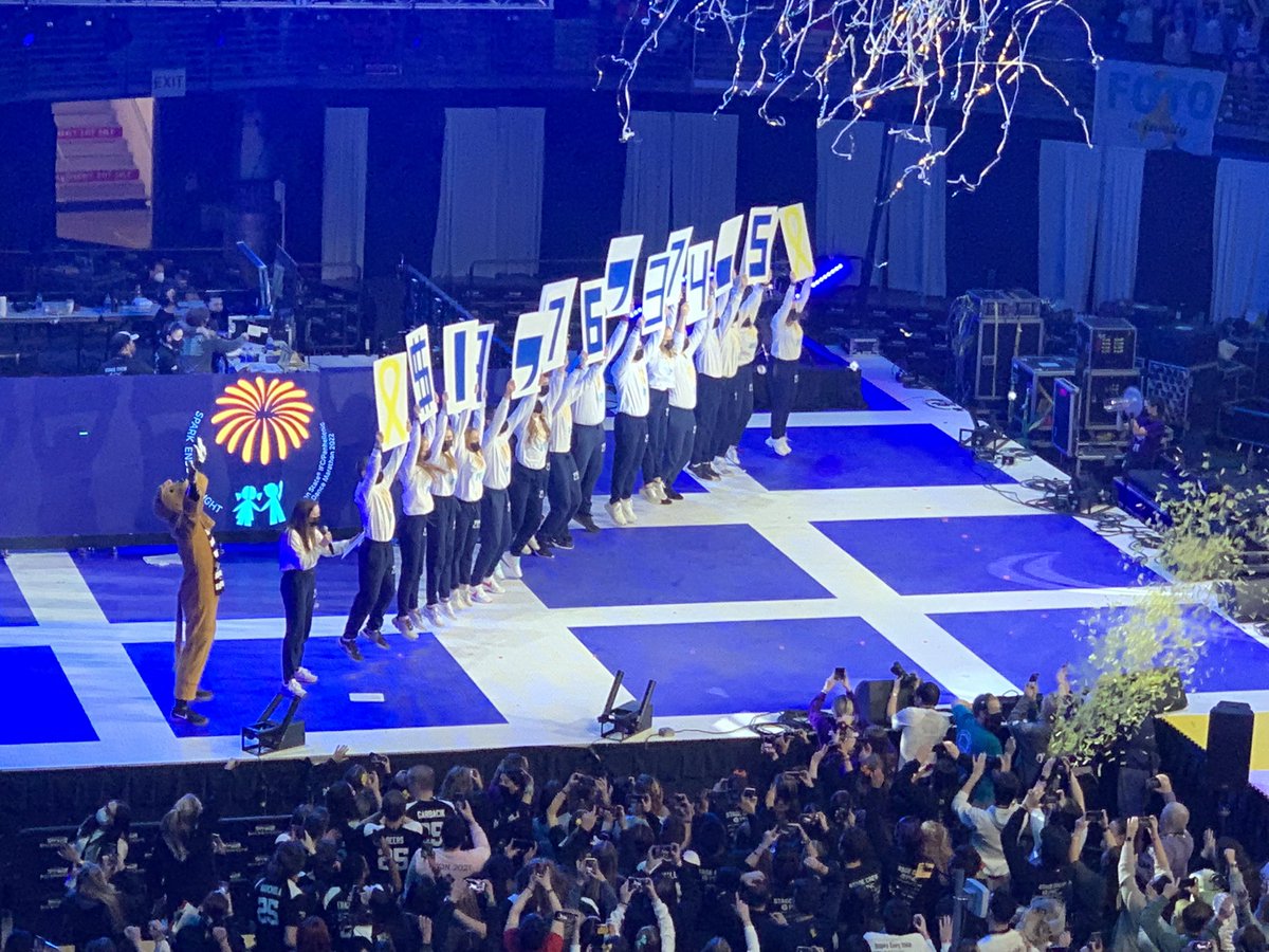 fourdiamonds's tweet photo. $13.7 million all For The Kids. An all-time, annual fundraising record. 💠💙 #THON2022 #FTK https://t.co/CESHvuGD2O