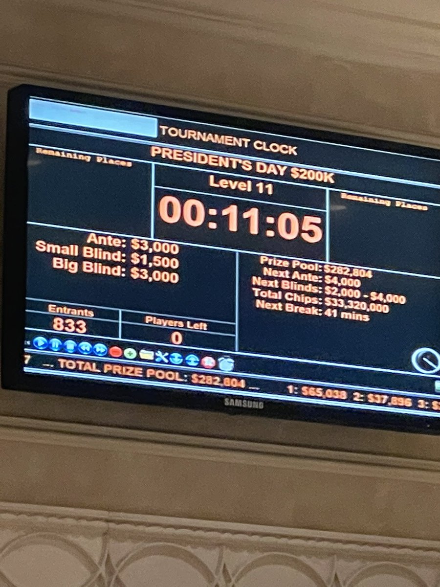 EdwardCaudle7's tweet photo. So @BorgataPoker is busy today…. https://t.co/HfcEIgRz6l
