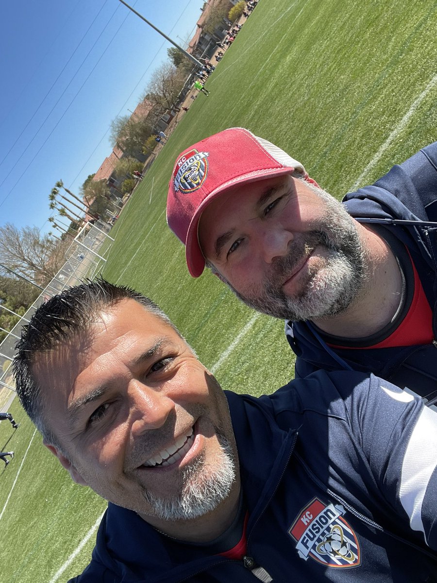 Never a dull moment Co-coaching with this guy! <a href="/tugonthis/">Tug McTighe</a> <a href="/kcfusionsc/">KC Fusion</a> <a href="/04b_kc/">KC Fusion Academy 04B</a>
