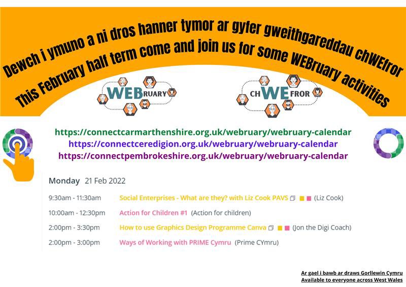 Yfori..
Tomorrow
#chwefror
#webruary